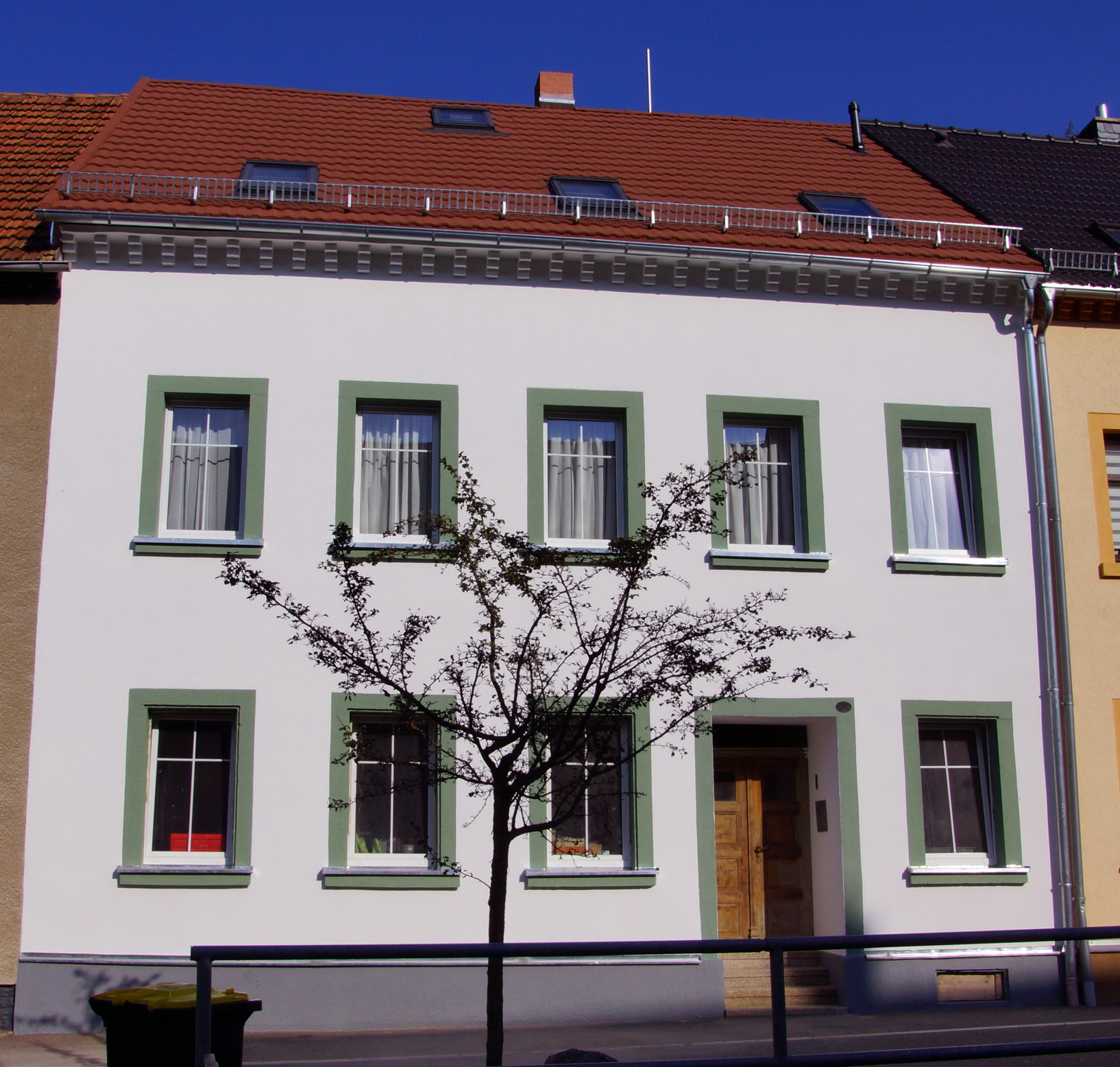 Außenansicht des GFGF-Archivgebäudes in Hainichen